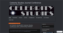 Desktop Screenshot of celebritystudiesconference.com