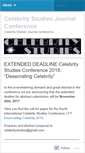 Mobile Screenshot of celebritystudiesconference.com